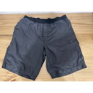 Prana Mojo Men's Shorts Black/Charcoal Grey Size Medium